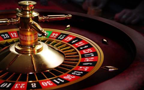 Roulette table