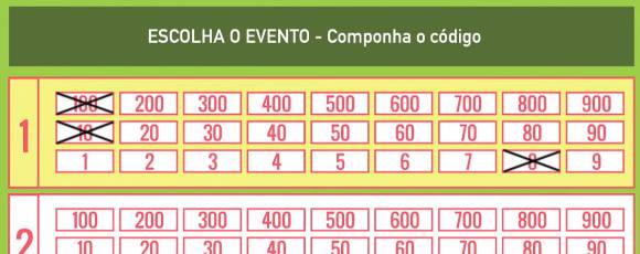 Bilhete de Apostas Placard
