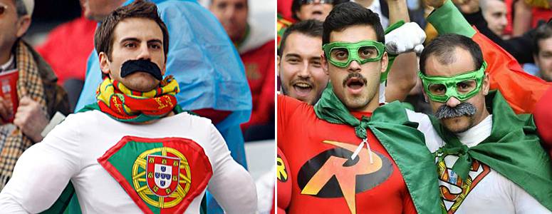 Adeptos Portugueses Melhores Fãs do Euro 2016